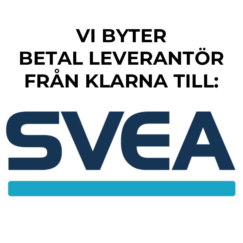 Ny betal leverantör - Svea Checkout!