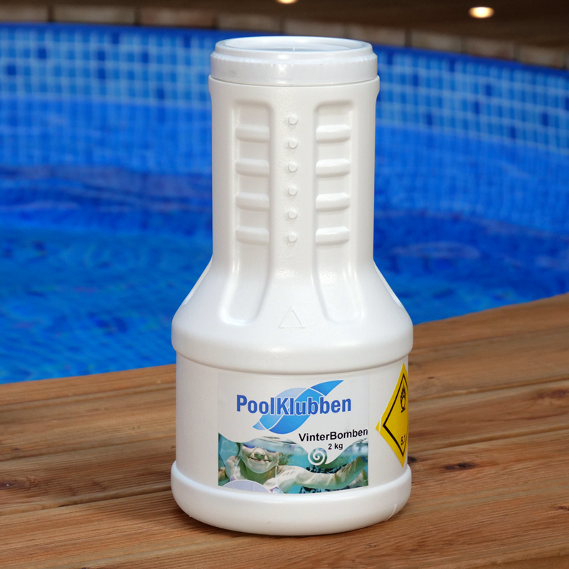 Än är det inte dags att vinterstänga poolen!