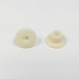 Vit Plopp M3 - M200 Håller borstarna på plats