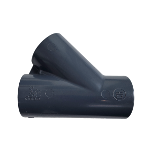 PVC T-koppling 45° 50mm