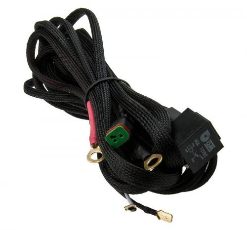 Reläkablage (ledningssats) för 1st extraljus