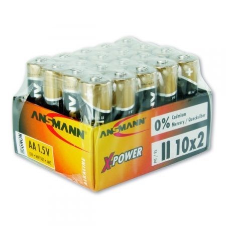 ANSMANN Alkaline AA X-Power Batteri 20-Pack