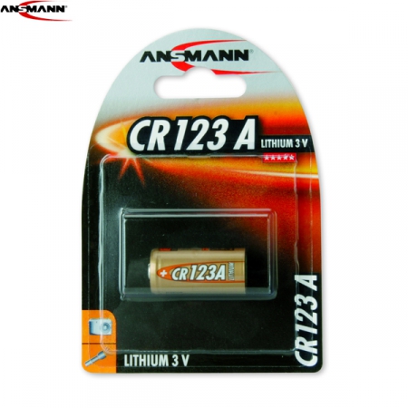 Ansmann Lithium CR123A Batteri