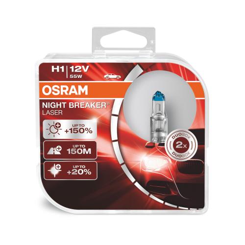 H1 OSRAM NIGHT BREAKER® LASER Duo Box