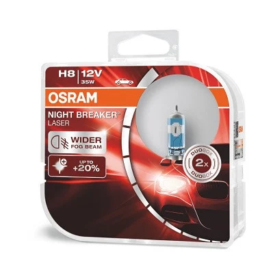 H8 OSRAM NIGHT BREAKER® LASER Duo Box