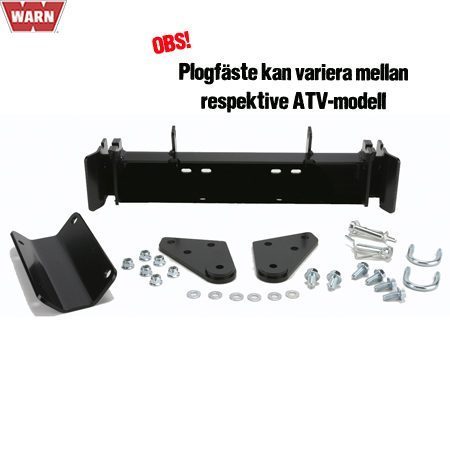 Warn plogfäste Centermontage Honda Rincon
