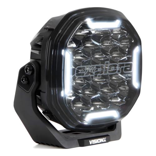 7" EXPLORA By Vision X 120W E-Boost Positionsljus (Vit / Orange) E-märkt
