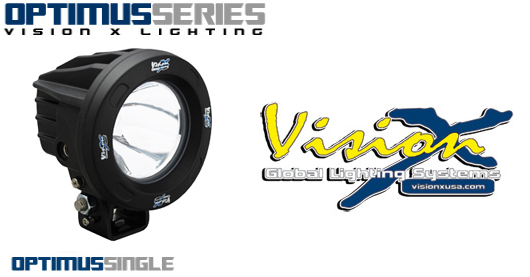 Vision X Optimus Round 10w LED extraljus