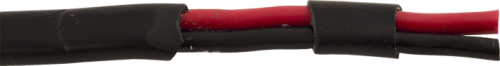 Kabel, RKXB, 2x2.5mm², Röd/Svart