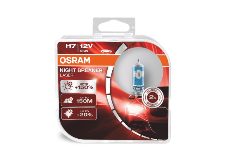 H7 OSRAM NIGHT BREAKER® LASER Duo Box