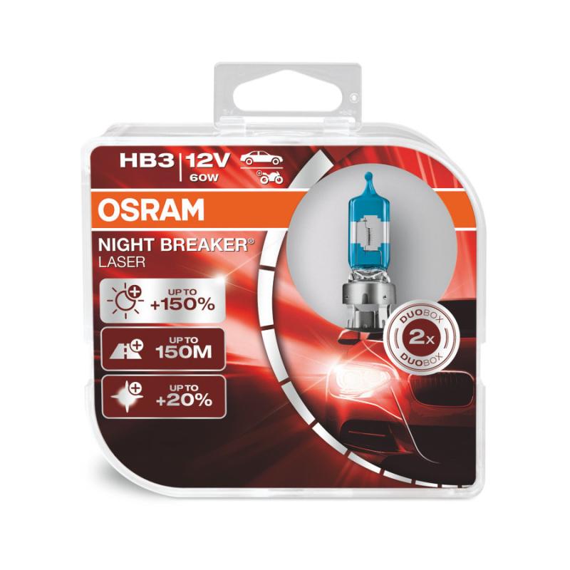 HB3 OSRAM NIGHT BREAKER® LASER Duo Box