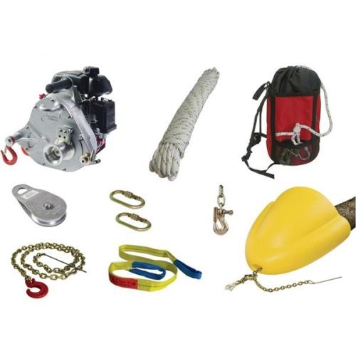 Portabel Capstan Vinsch Bensindriven 1000 Kg Skogskit