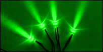 Vision X Rivets 4-pack Grön LED accentbelysning