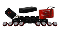 Vision X Tantrum LED Strobe Rock Kit - Röd