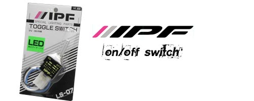 IPF Strömbrytare Heavy Duty On/Off