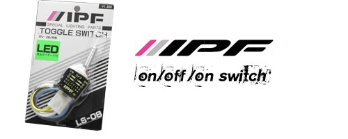 IPF Strömbrytare Heavy Duty On/Off/On