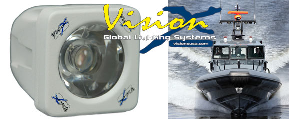 Vision X Solo Pod 10w 15x45° LED för Marint bruk
