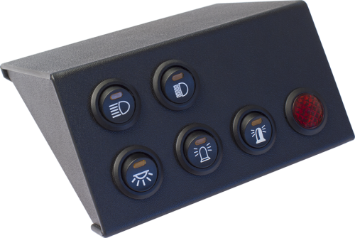 Knappkonsoll Ford Ranger, för 8 brytare