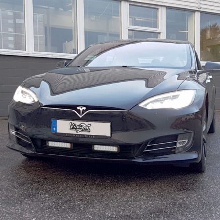 Tesla Model S 2016-Modellanpassat Extraljus-Kit 2X Vision X PX1810