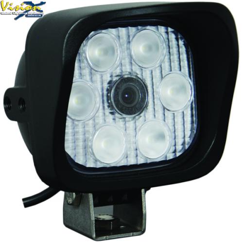 VISION X 7" UCL KAMERALAMPA KAMERA 52° LJUS 10° (S-video)
