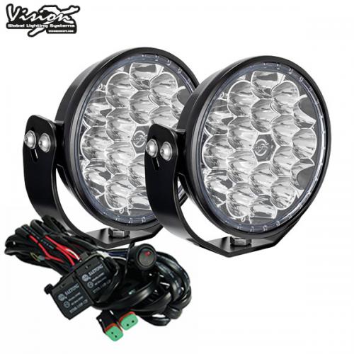 Vision X VL Series Thunder 6.7" 126W Led Extraljus Kit ADR