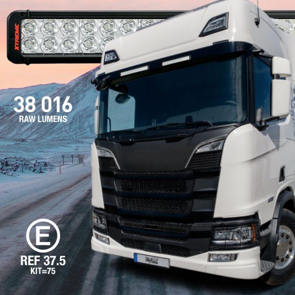 Scania NG Montering i Solskydd (Vision X Xmitter Prime Xtreme 2x21") 360W
