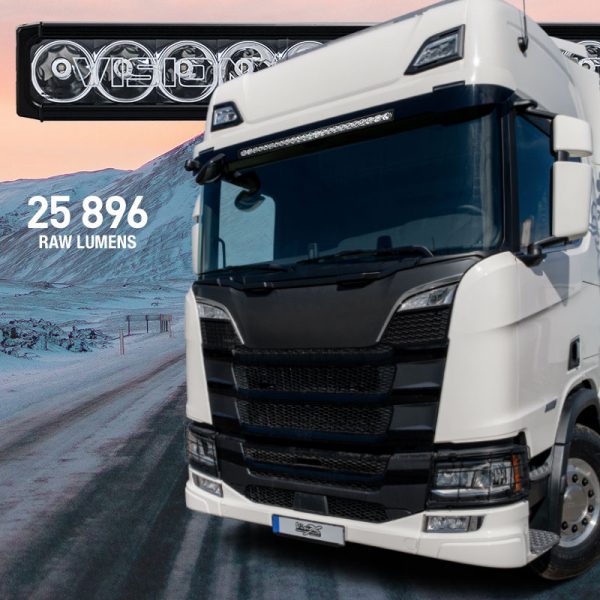 Scania NG Montering i Solskydd (Vision X XPR-24M 45" 240W)