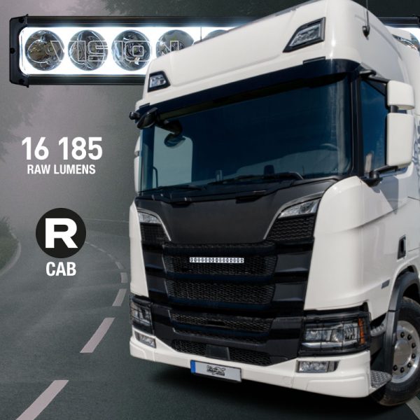 Scania NG R-hytt Grillmontage (Vision X XPR-H15M 30") 150W