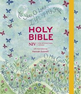 NIV, hardback with illustrations, wide margins, 200x175x43mm