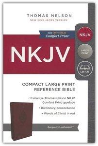 NKJV, burgundy, leathersoft, 175x118x30