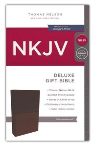 NKJV, brown, Leathersoft, 230x145x35mm