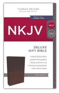 NKJV, brown, Leathersoft, 230x145x35mm