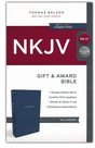 NKJV, navy, Leatherflex, 220x140x34mm
