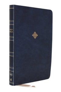 NKJV, THINLINE REF. BIBLE, BLUE LEATHERSOFT, 225x140x22mm