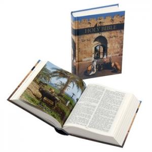 KJV, pictorial, hardback, 137x94x22mm