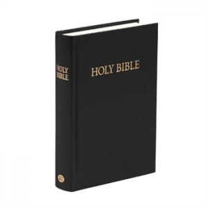 KJV, black, hardback, 143x100x27mm