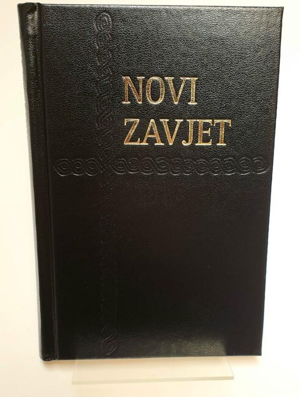 Nya Testamentet kroatiska, svart, hårdpärm, 170x115x17 mm