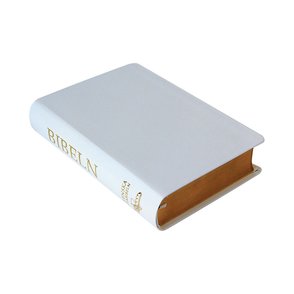 Svenska Folkbibeln 2015, mellanformat, vit, cabra