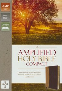 AMPLIFIED BIBLE, COMPACT, SOFT COVER, 180x120x35mm