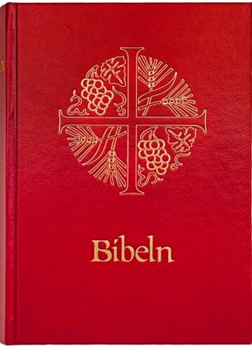 Bibel 2000, röd hårdpärm, 185x135x45mm