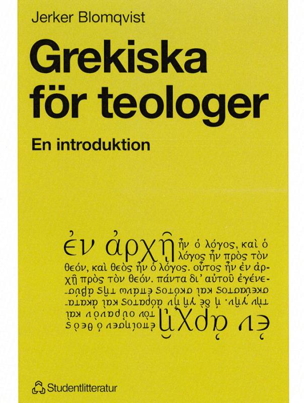 Grekiska för teologer, En introduktion