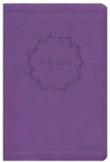 NKJV, PURPLE LEATHERSOFT, LARGE PRINT 240x165x26