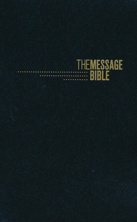 THE MESSAGE, TEXTURED BLACK, 210x138x25
