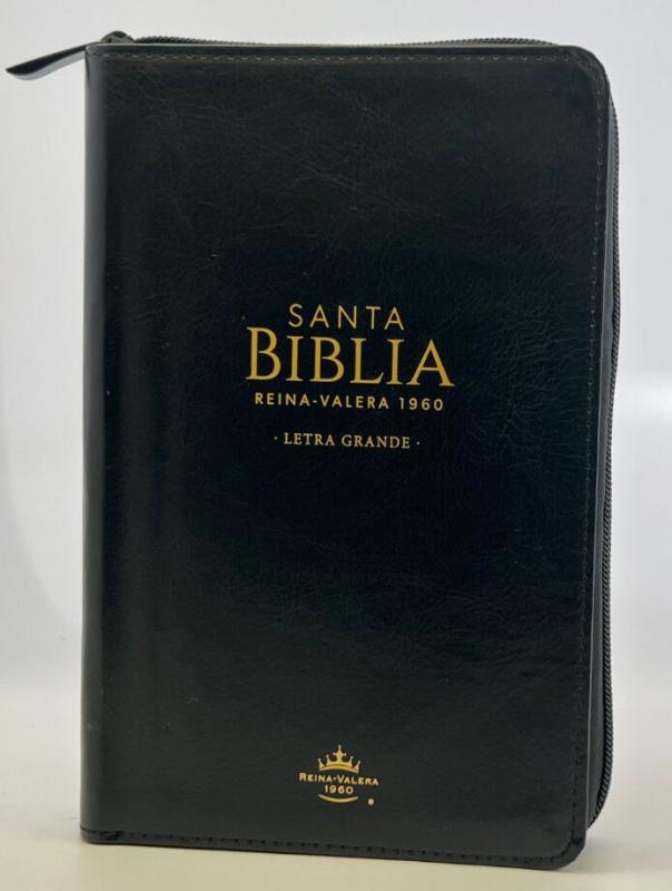 Bibel RVR60 Mjukpärm Blixtlås