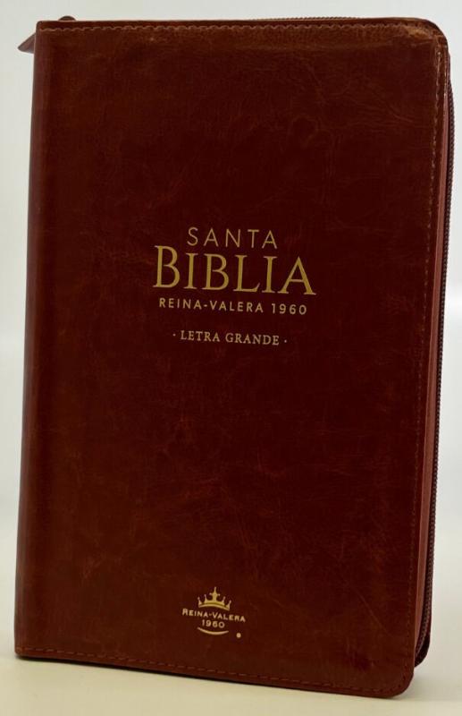 Bibel RVR60 Mjukplast blixtlås