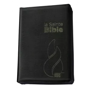 La Sainte Bible, Segond NEG, 195x130x23mm, dragkedja