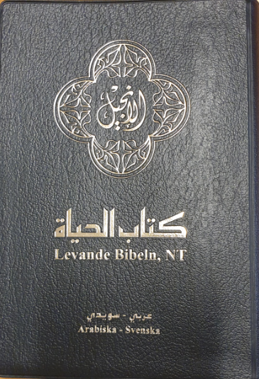 Levande bibeln, NT, Arabiska-Svenska, svart, mjukpärm