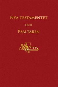 NYA TESTAMENTET OCH PSALTAREN, Röd, hård band, 185x125mm