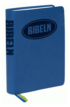 bibel 2000 - Konfabibel, mjukband blå, 200x140x30mm
