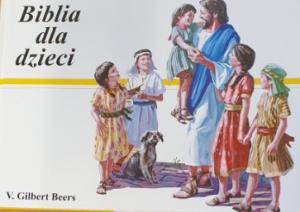 Barnbibel, polska, inbunden, 170x250x10 mm